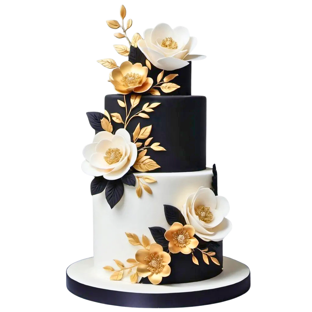 Tort Alb Negru