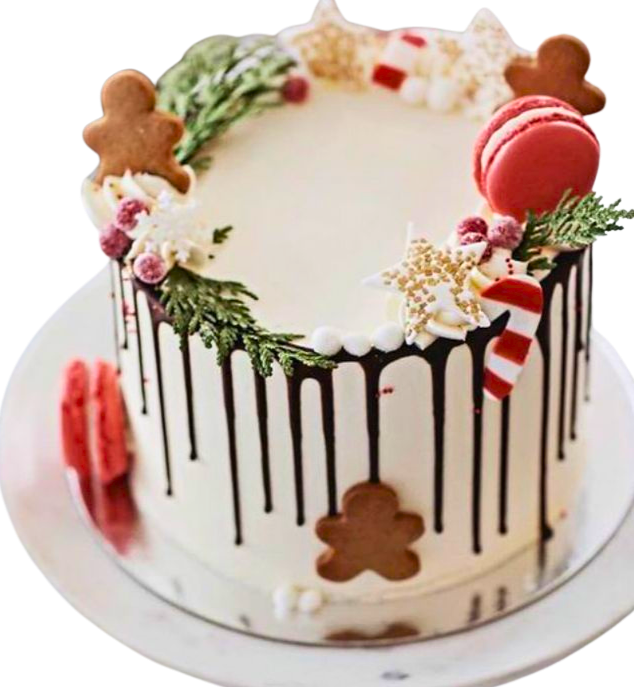 Tort White Christmas